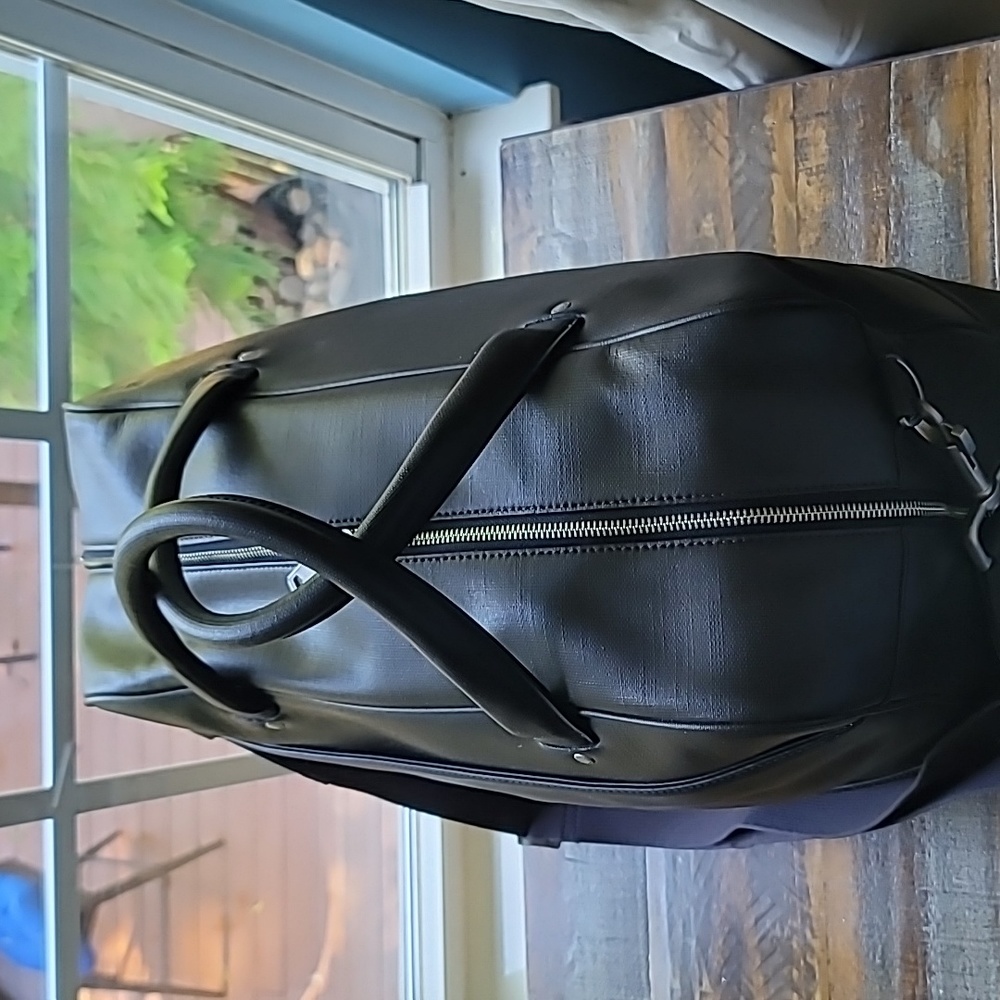Jack Spade Textured Leather Weekender Duffle - Extra Large - Picture 4 of 16